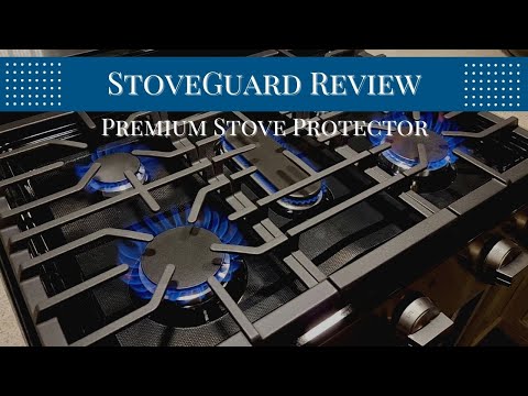 StoveGuard Premium Range Protector Review - Amazing Protection and Easy to Clean!
