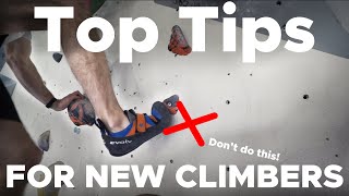 TOP 10 Tips for Beginner Boulderers