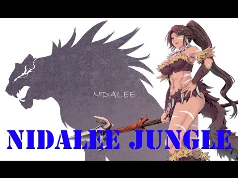 LoL 5.2 - Nidalee Jungle Gameplay - Can't land spears