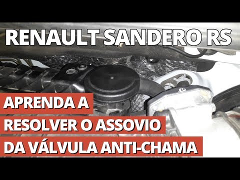 Limpeza da válvula anti-chama - Sandero RS