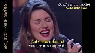 GOD BLESS THE CHILD (SHANIA TWAIN &amp; THE BOYS CHOIR OF HARLEM) - LEGENDADO - HD