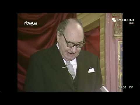 Discurso de Juan Carlos Onetti , primer ganador uruguayo del Premio Cervantes en 1980