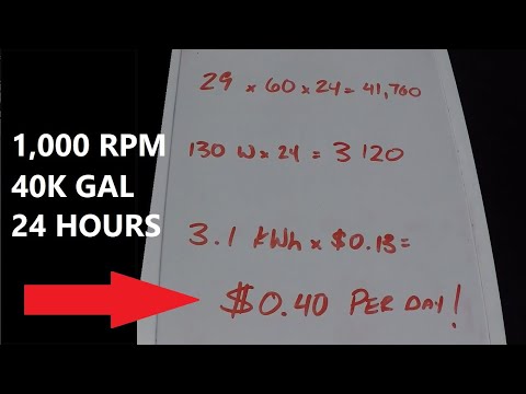 1,000 RPM With A VS Pool Pump