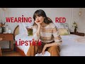 WEARING RED LIPSTICK