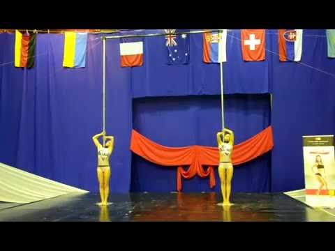 World Championship Pole sport 2014 - Womans Doubles 1st place - Szlávy Eszter & Tänczer Katalin