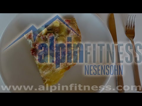 LOW CARB PIZZA - HIGH PROTEIN PIZZA / Thunfischboden - Ground from tuna