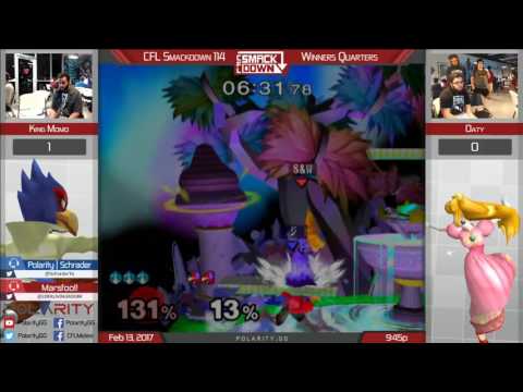 CFL Smackdown 114 Melee - King Momo (Falco) vs Oaty (Peach) - Winners Quarters