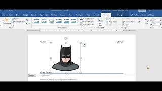 Word Demo: Letterhead