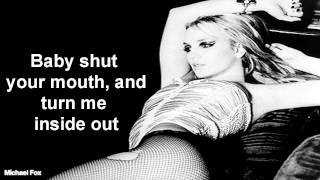Britney Spears - Inside Out (Feat. Justin Garner) [Lyrics on Screen] (May 2011) M&#39;Fox