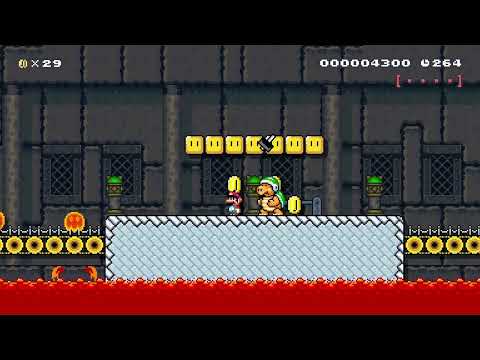 Mortons Hothead Castle by ʙɛ пɩcɛ ♪ 🍄 Super Mario Maker 2 ✹Switch✹ #bfa