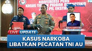 Pecatan TNI AU di Lampung Ditangkap seusai Diduga Edarkan Pil Ekstasi, Polisi Amankan Barang Bukti