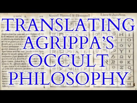 The Occult Philosophy of Agrippa in Translation - conversation w/ Eric Purdue + Q&A