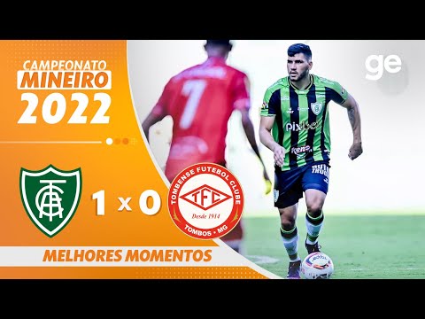 Gols e lances de América-MG x Tombense