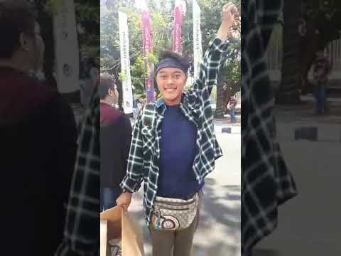 Nanda feraro beserta DANANG Beraksi di jalan