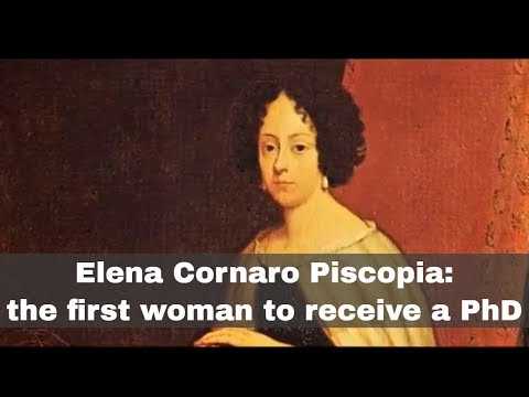 25th June 1678: Elena Cornaro Piscopia becomes the first woman to receive a PhD