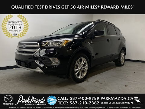 BLACK 2018 Ford Escape SEL Review   - Park Mazda
