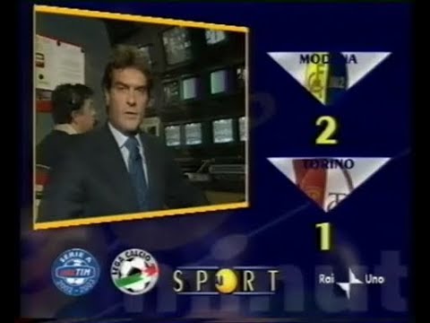 2002-03 (4a - 29-09-2002) Modena-Torino 2-1 [Sculli,Sculli,Ferrante(R)] Servizio 90°Minuto Rai1