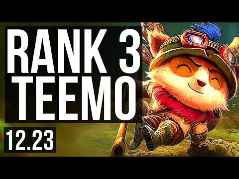 TEEMO vs MAOKAI (TOP) | Rank 3 Teemo, 4.3M mastery, 1200+ games | EUW Master | 12.23