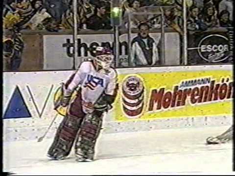 Spengler Cup 1988 USA vs Kosice Sudden death shootout