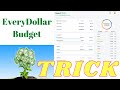 Transactions Made EASY | EveryDollar BUDGET Hack in 2 minutes!