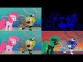 Pinkie Pie Trying To Get A Pizza From Spongebob My Little Pony Variations