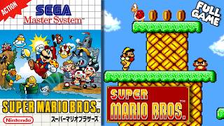 Super Mario Bros. Sega Master System | Full Longplay (Reupload)