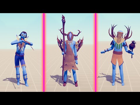 EVOLUTION OF WITCH DOCTOR - Totally Accurate Battle Simulator TABS