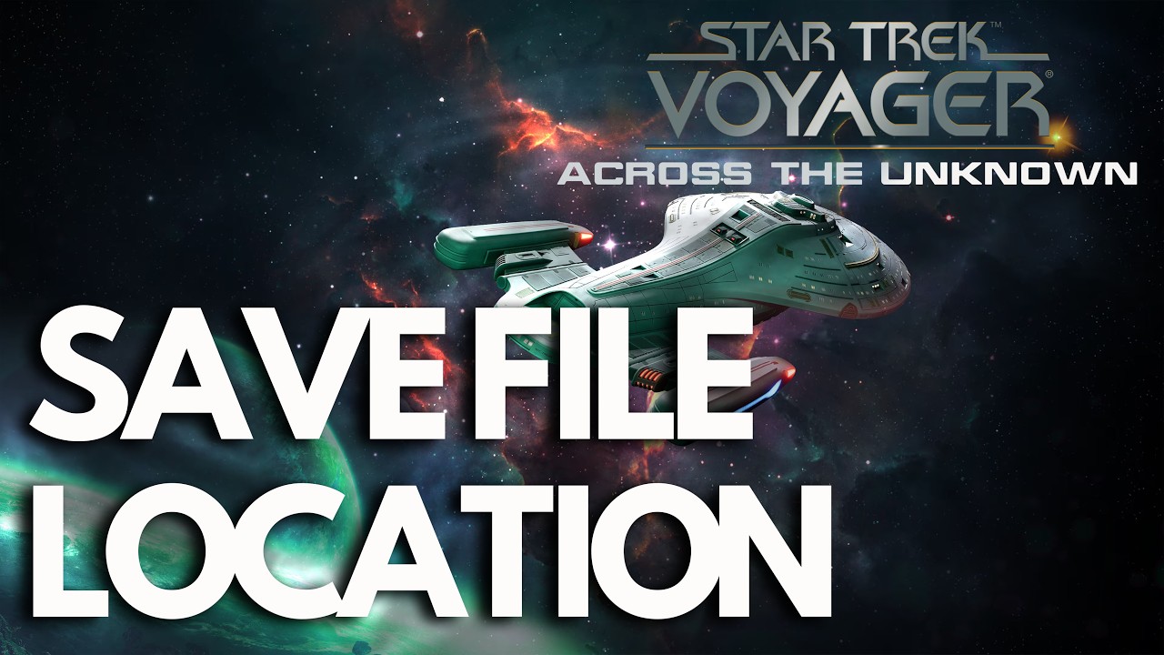 🎮 Star Trek Voyager Across the Unknown – Where to Find Save Game Files & Config File on PC