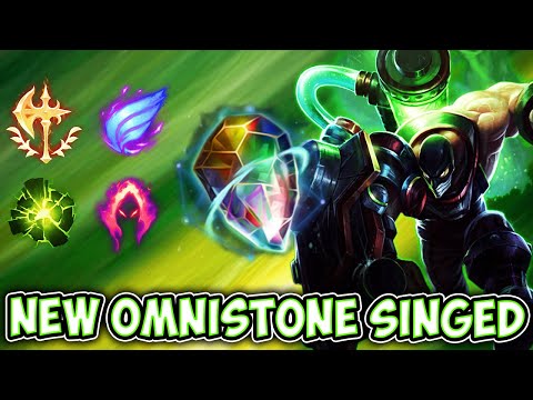 SINGED WITH 12 KEYSTONES IS BEYOND HILARIOUS!! - Omnistone Singed Gameplay