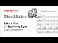 Karaoke Opera: Take a Pair of Sparkling Eyes - The Gondoliers (Gilbert & Sullivan) Orchestra only