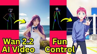 Wan 2.2 Fun Control VS Wan 2.1 VACE - É bom para fazer vídeos?