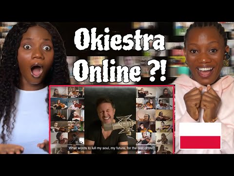 🇵🇱🇵🇱Foreigners Reaction to Orkiestra online - Co mi Panie dasz (Adam Sztaba). 