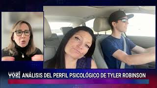 Analysis of Tyler Robinson's psychological profile featuring Astrid Gámez