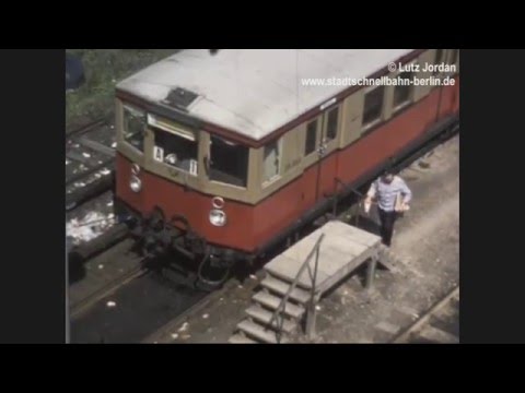 Die Berliner S-Bahn - Impressionen 1977 bis 1981