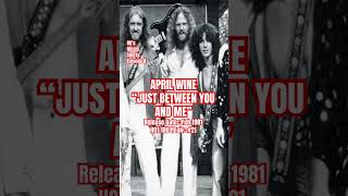 April Wine “Just Between You And Me” #80s #80smusic #aprilwine
