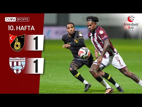 İstanbulspor (1-1) Bandırmaspor | 10. Hafta Maç ÖZETİ | Trendyol 1. Lig - 2025/26