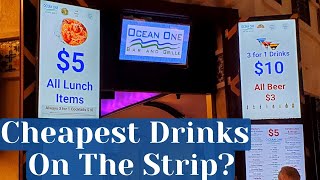 The Best Drink Specials On The Vegas Strip? Ocean One Bar and Grill | TVPEats 5