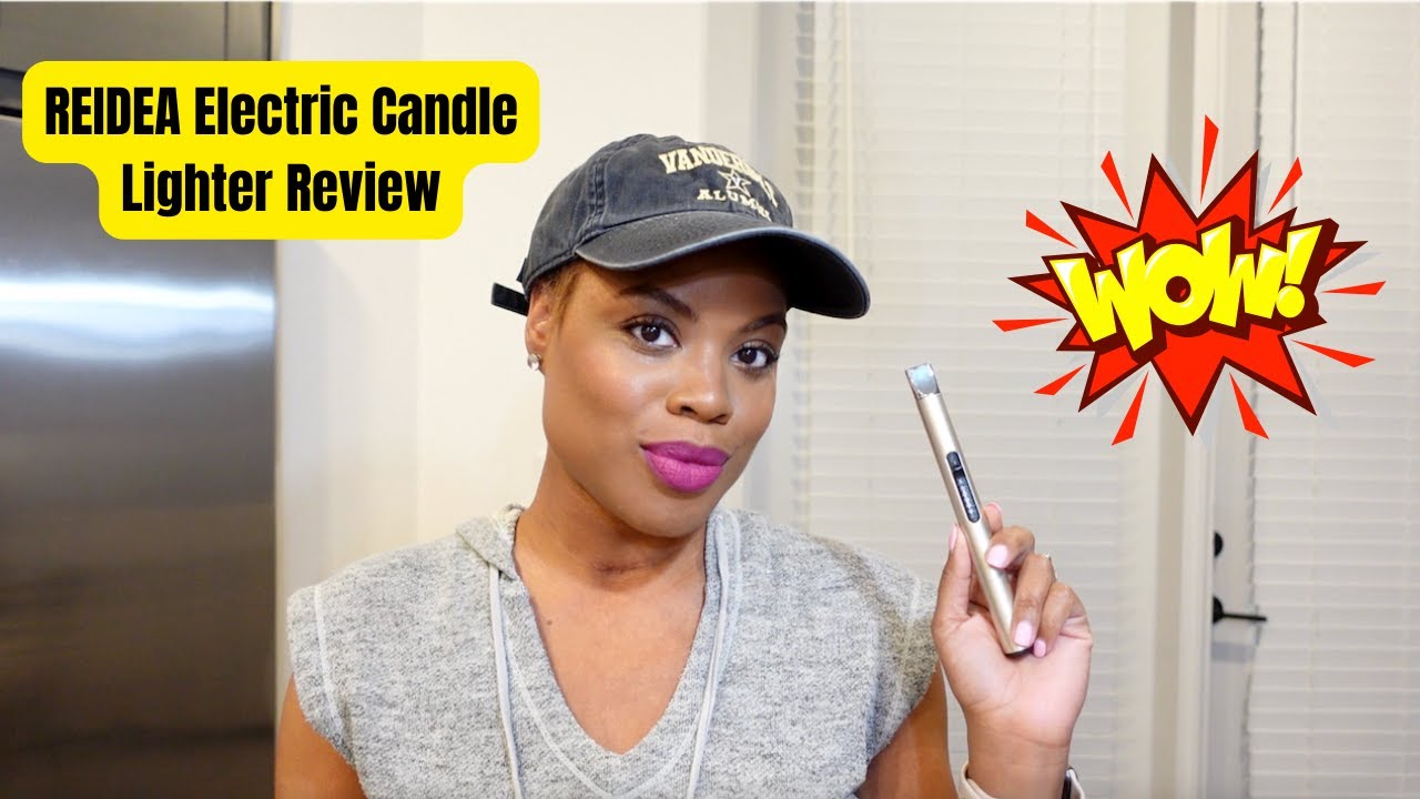 This Gadget Changed My Life! (REIDEA Electric Candle Lighter Review+ Demo)