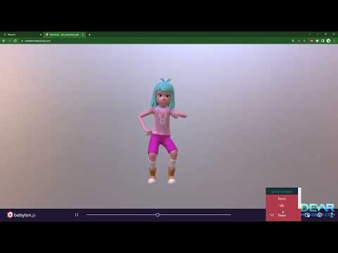 How to Record Several Different Animations in One GLB File Using Blender for Augmented Reality