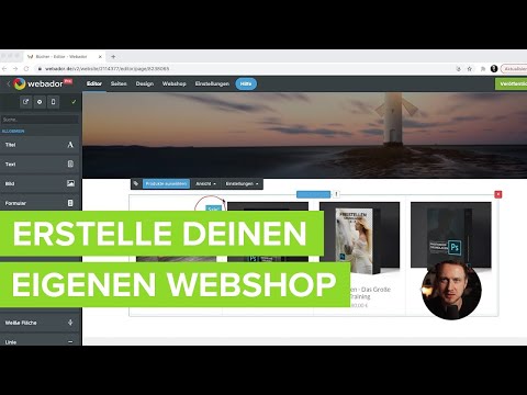 Erstelle deinen eigenen Webshop