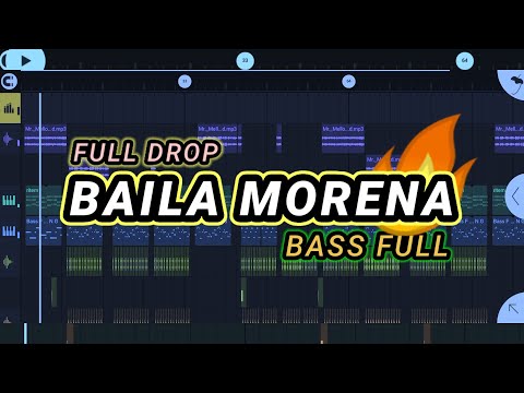 DJ FULL DROP🔥 BAILA MORENA (Prengky Gantay Remix) BASS FULL VIRAL TIKTOK