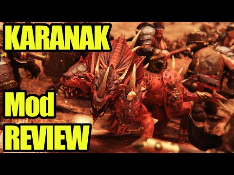 The Best Legendary Hero Mod! - Karanak, Hound of Vengeance! - Total War Warhammer 3 - Mod Review