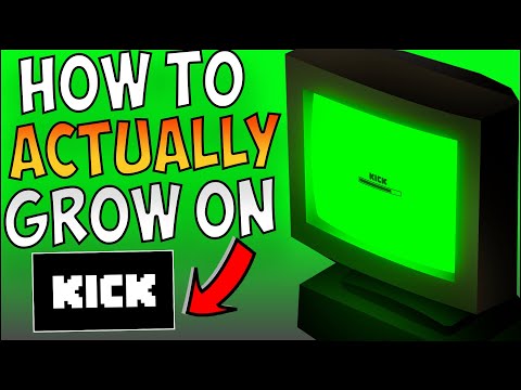 Grow on Kick from 0 to 100 Viewers