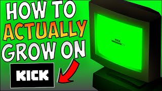 How to Actually Grow on Kick in 2023 - From 0 to 100 Viewers thumbnail