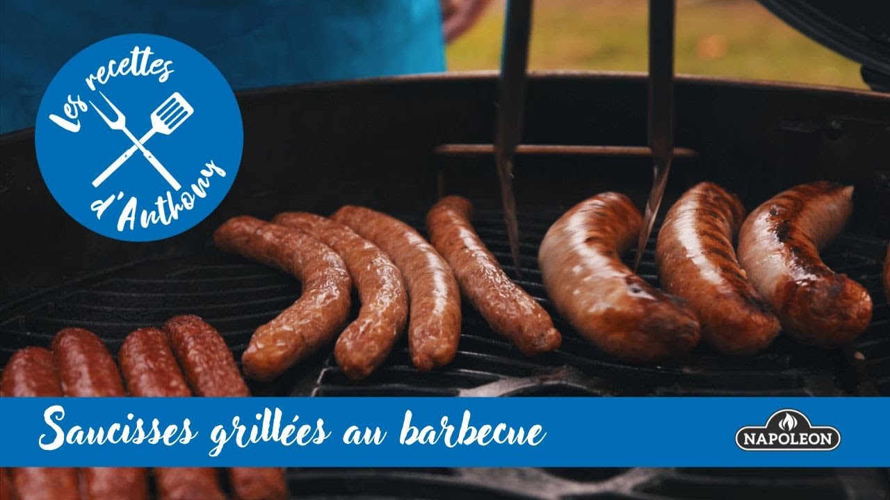 Les recettes d'Anthony sur les barbecues Napoléon® - Saucisses grillées au barbecue