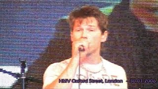 a-ha live - Cosy Prisons (HD) - HMV Oxford Street, London - 30-01-2006