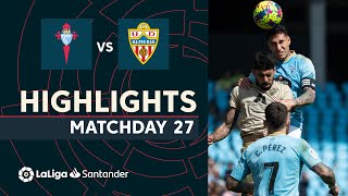 Videoresumen del Celta - Almería