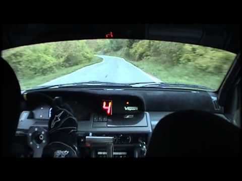 Cameracar Ronde del Montecaio 2013 Valla-Migliorini Clio FA7 8°assoluti 1°di classe