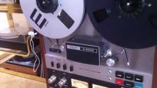 Video thumbnail for Teac A-6300 Reel to Reel Tape Machine  Vintage by Richard Munczenski