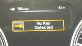 No Key Detected NISSAN Repair Fix Car Wont Start Altima Maxima Passenger Versa Sentra Pathfinder FOB